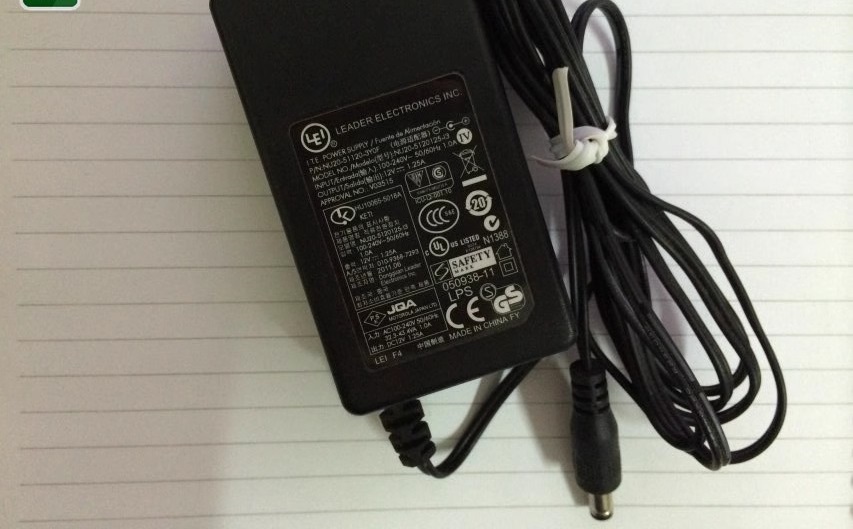 *Brand NEW* NU20-5120125-13 LEI 12V 1.25A 15W AC ADAPTER Power Supply - Click Image to Close